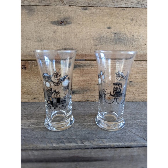 Libbey Dining Vintage Libbey Double Shot Glasses Or Cordial Glasses